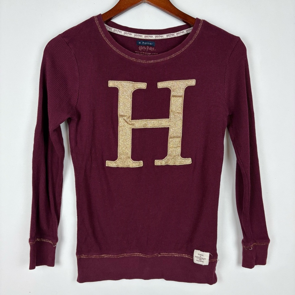 Primark Harry Potter Three Quarter Sleeve Pajama H‎ Top